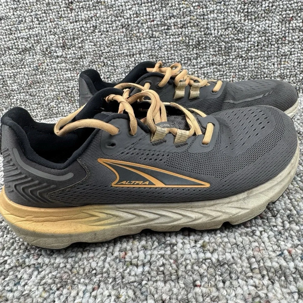 Altra Provision 7 Running Shoes Womens Size 9.5 Athletic Sneakers Gray Orange